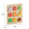 Flash Furniture Bright Beginnings Commercial Grade Birch Plywood STEM Fruit Shapes Puzzle Board, Natural/Multicolor MK-MK00620-GG - alternate 3